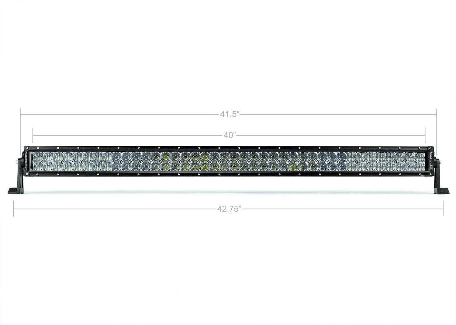Cali Raised 42" Hidden Grille Curved LED Light Bar - 2014-2021 Toyota Tundra