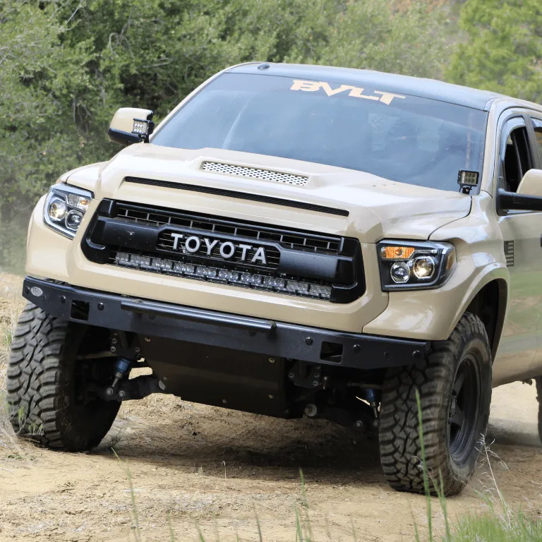 Cali Raised 42" Hidden Grille Curved LED Light Bar - 2014-2021 Toyota Tundra