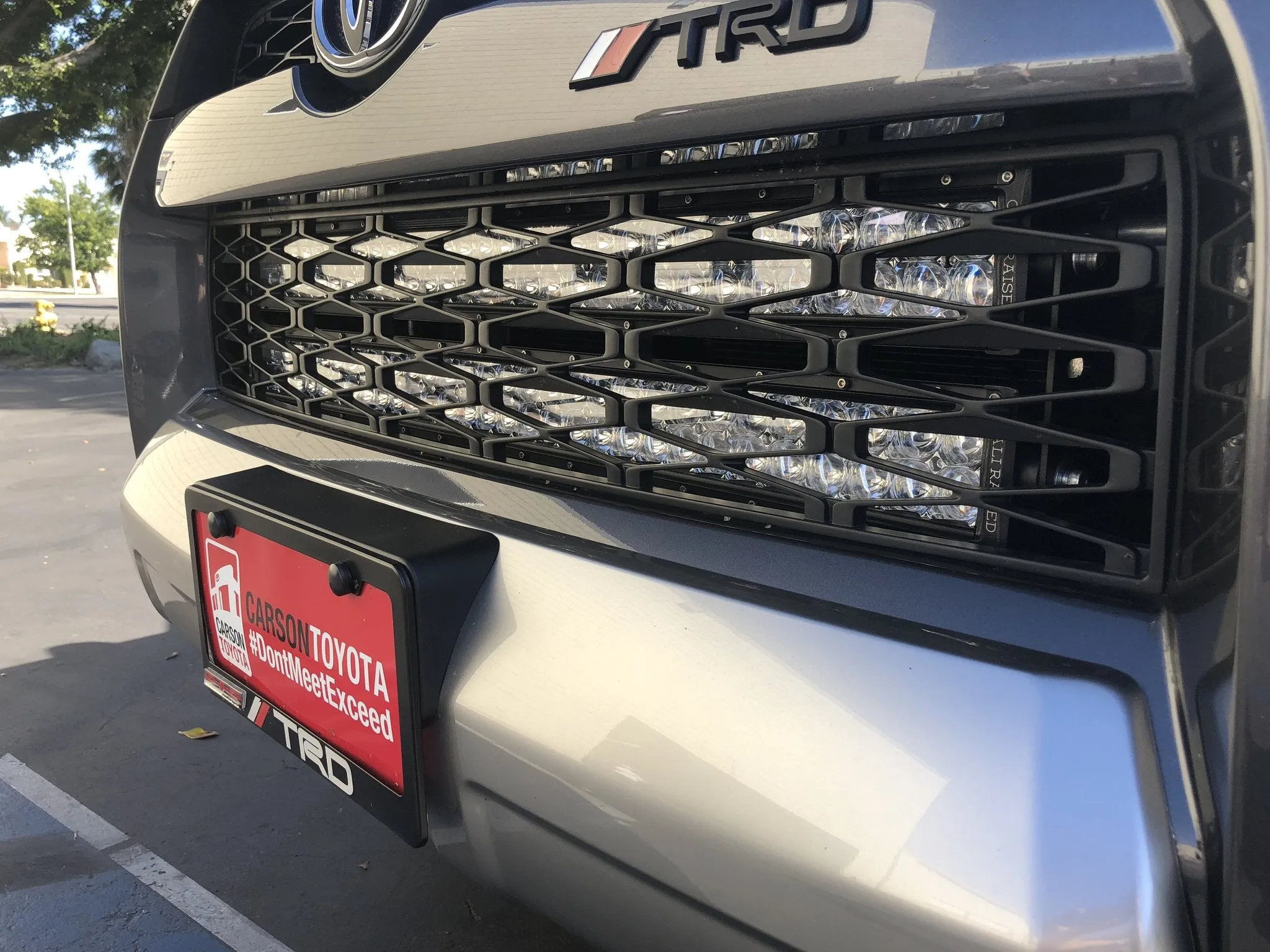 Cali Raised Hidden Light Bar Combo For 4Runner (2014-2023)