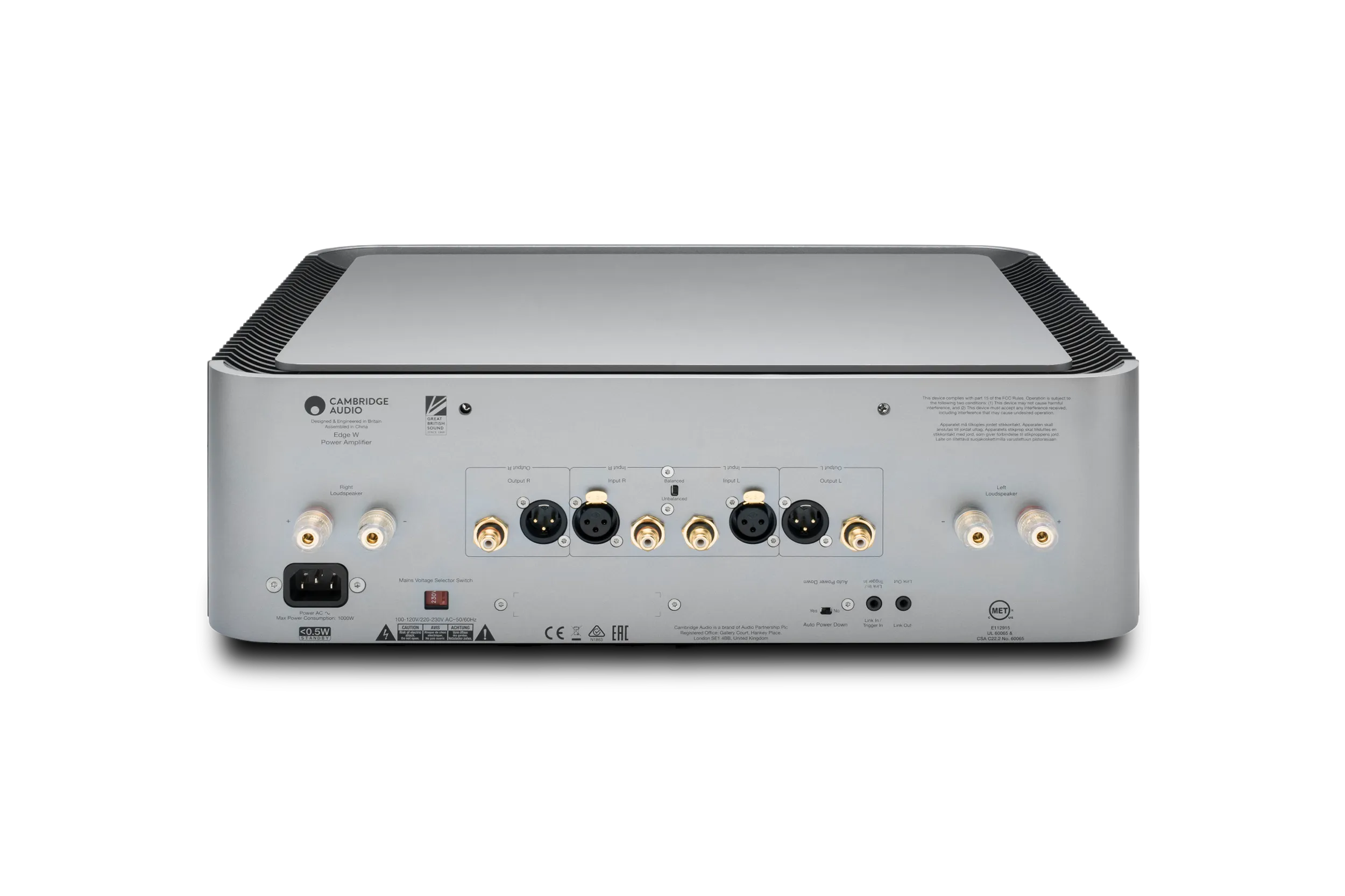 Cambridge Audio Edge W Stereo Power Amplifier