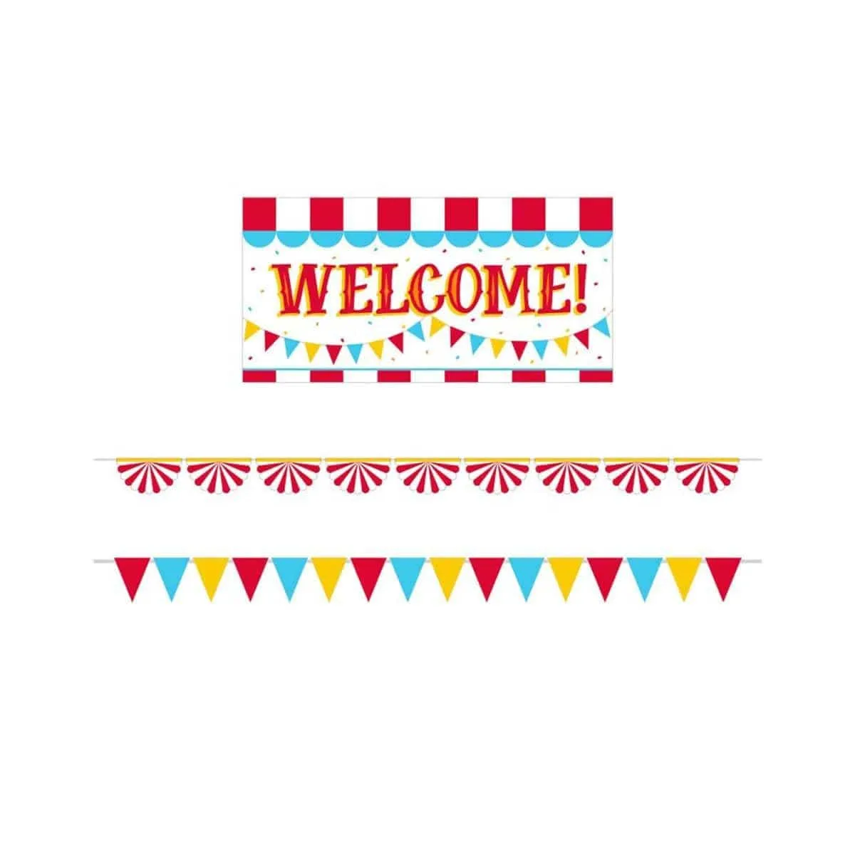 Carnival Banner Kit, 3 Count