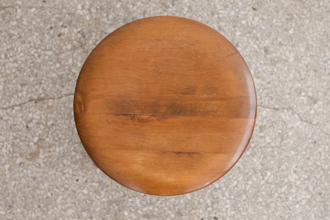 Carved Tripod Piano Stool