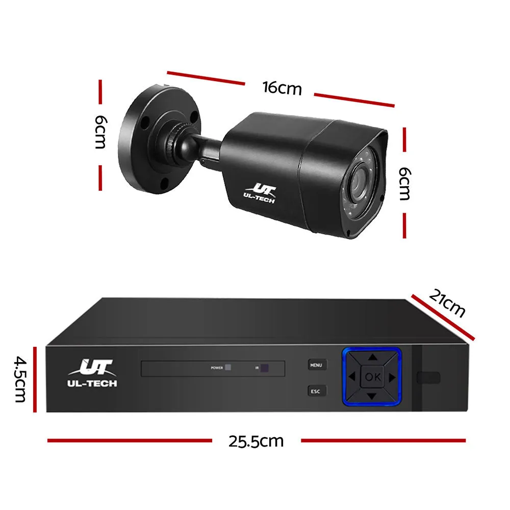 CCTV Security System 8CH DVR 8 Cameras 1080p