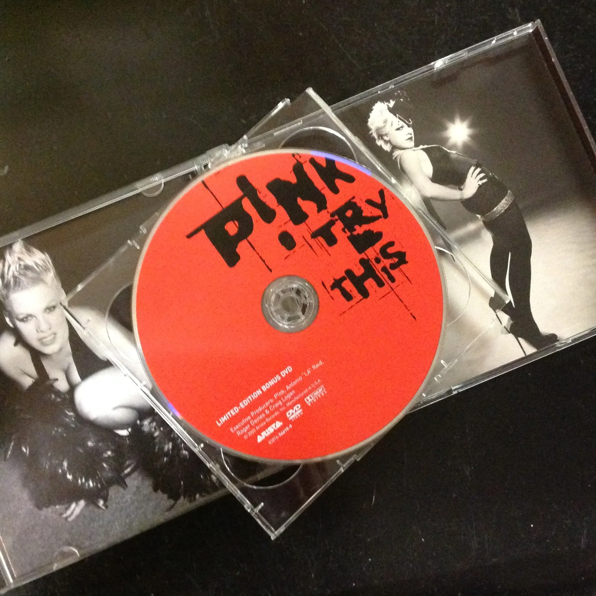 CD Pink P!NK Try This 2 Disc 82876-54619-2 Rock Pop Dance Explicit