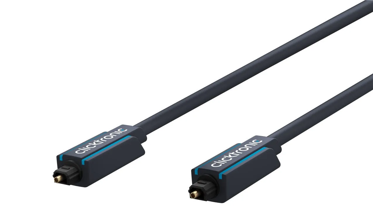 Clicktronic Toslink Cable, (5 m.) TOSLINK kabelis