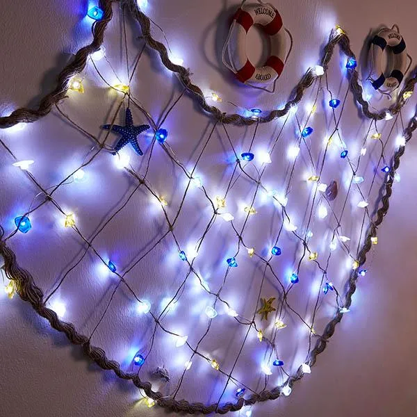 Coastal Sea Glass String Light