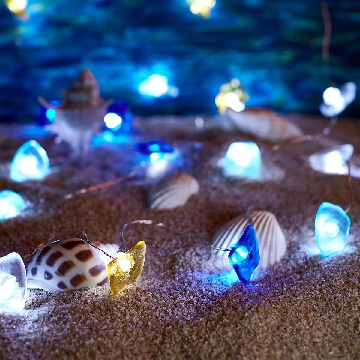 Coastal Sea Glass String Light