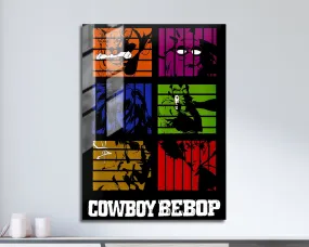 Cowboy Bebop Minimalist Metal Poster
