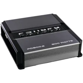 Crunch PD 800.2 POWER DRIVE 2-Channel Bridgeable Class AB Amp (800 Watts max)