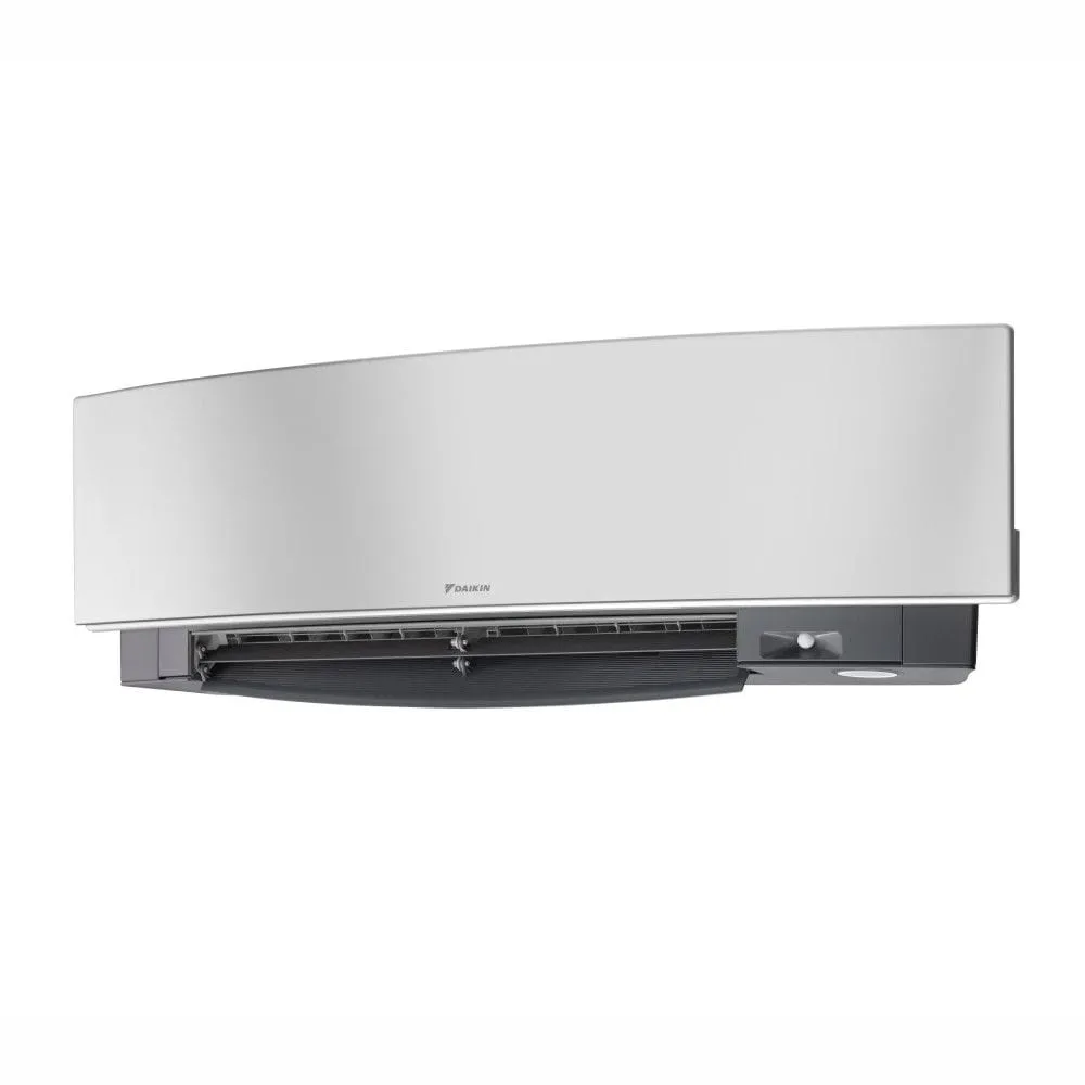 Daikin 4-Zone Wall Mounted Emura Silver Ductless Mini-Split 36000 BTU Heat Pump Air Conditioner 12k   12k   12k   12k - 18.1 SEER2