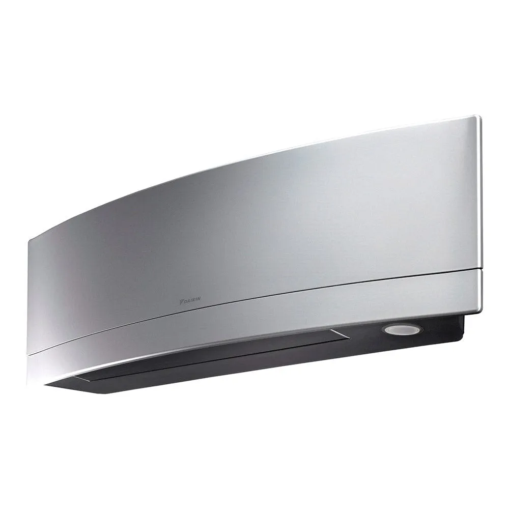 Daikin 5-Zone Wall Mounted Emura Silver Ductless Mini-Split 48000 BTU Heat Pump Air Conditioner 9k   9k   9k   12k   12k - 20.6 SEER2