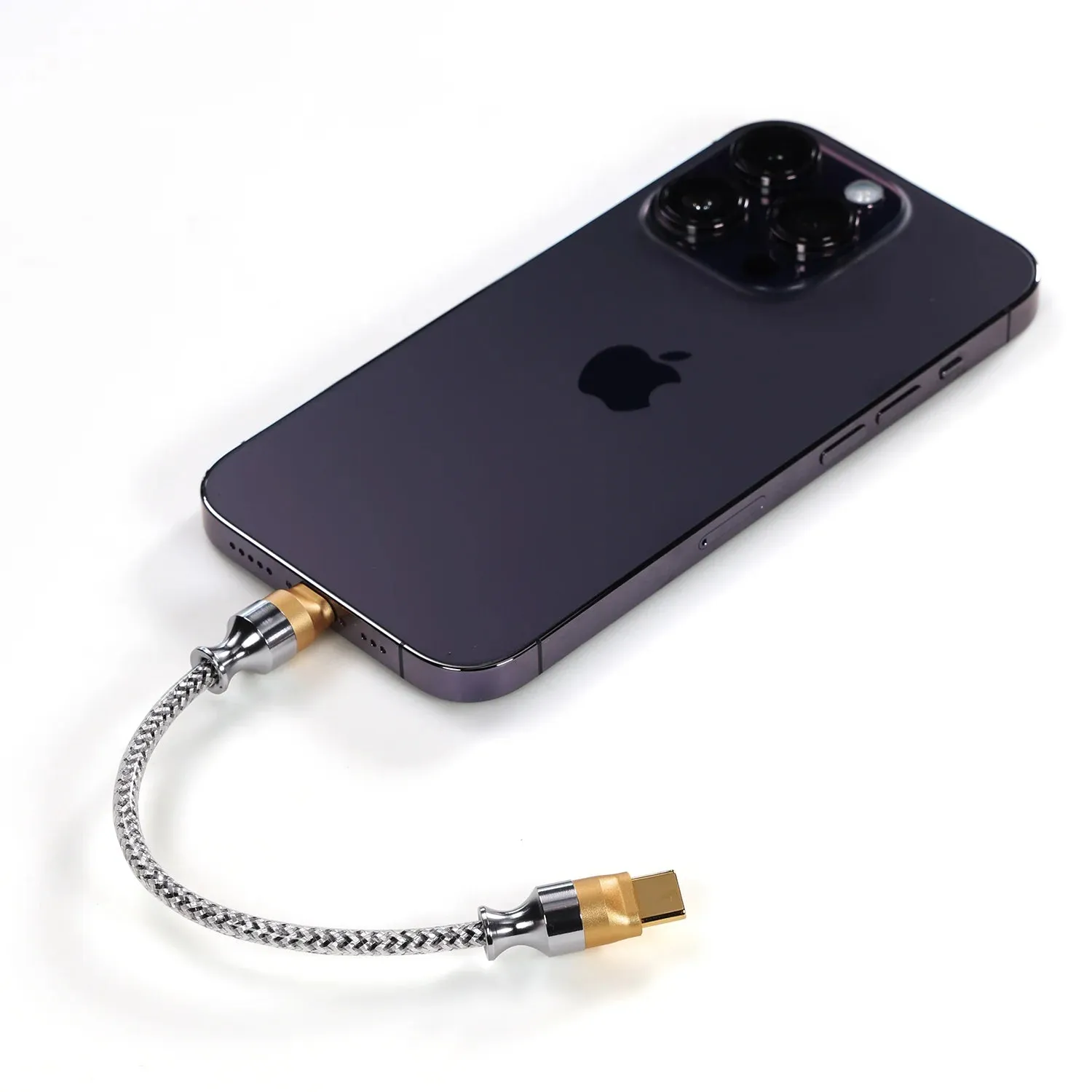 DD ddHiFi MFi07S Lightning to USB-C OTG HiFi Audiophile USB Cable