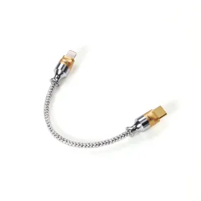 DD ddHiFi MFi07S Lightning to USB-C OTG HiFi Audiophile USB Cable