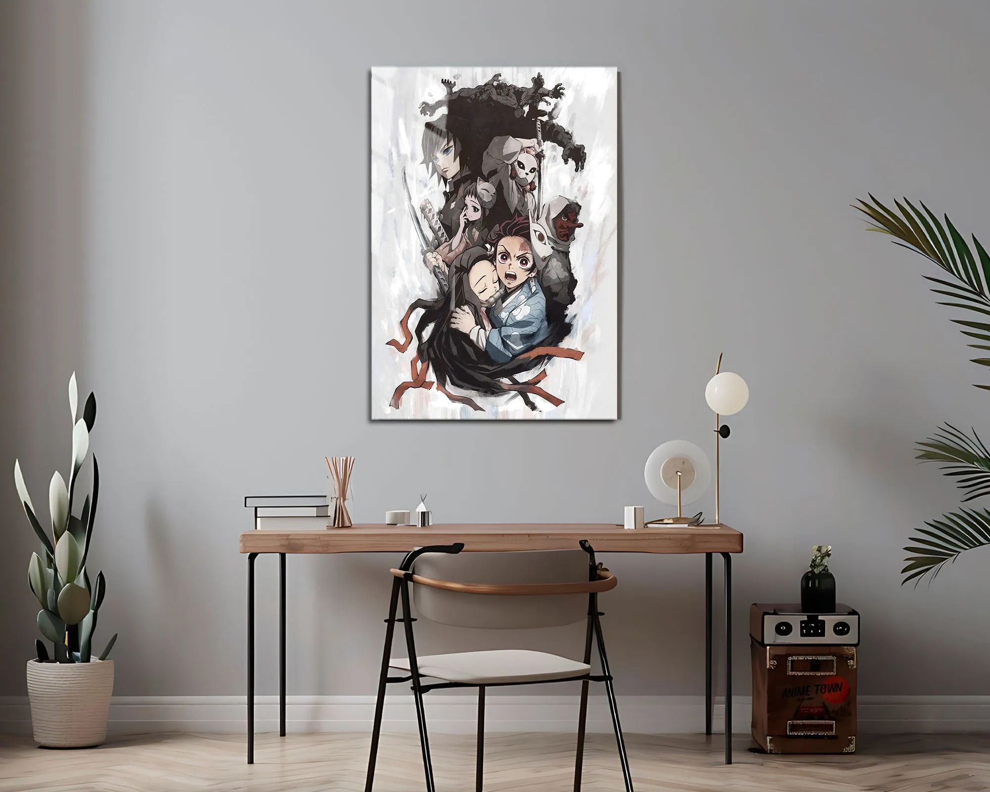 Demon Slayer Cover Metal Poster