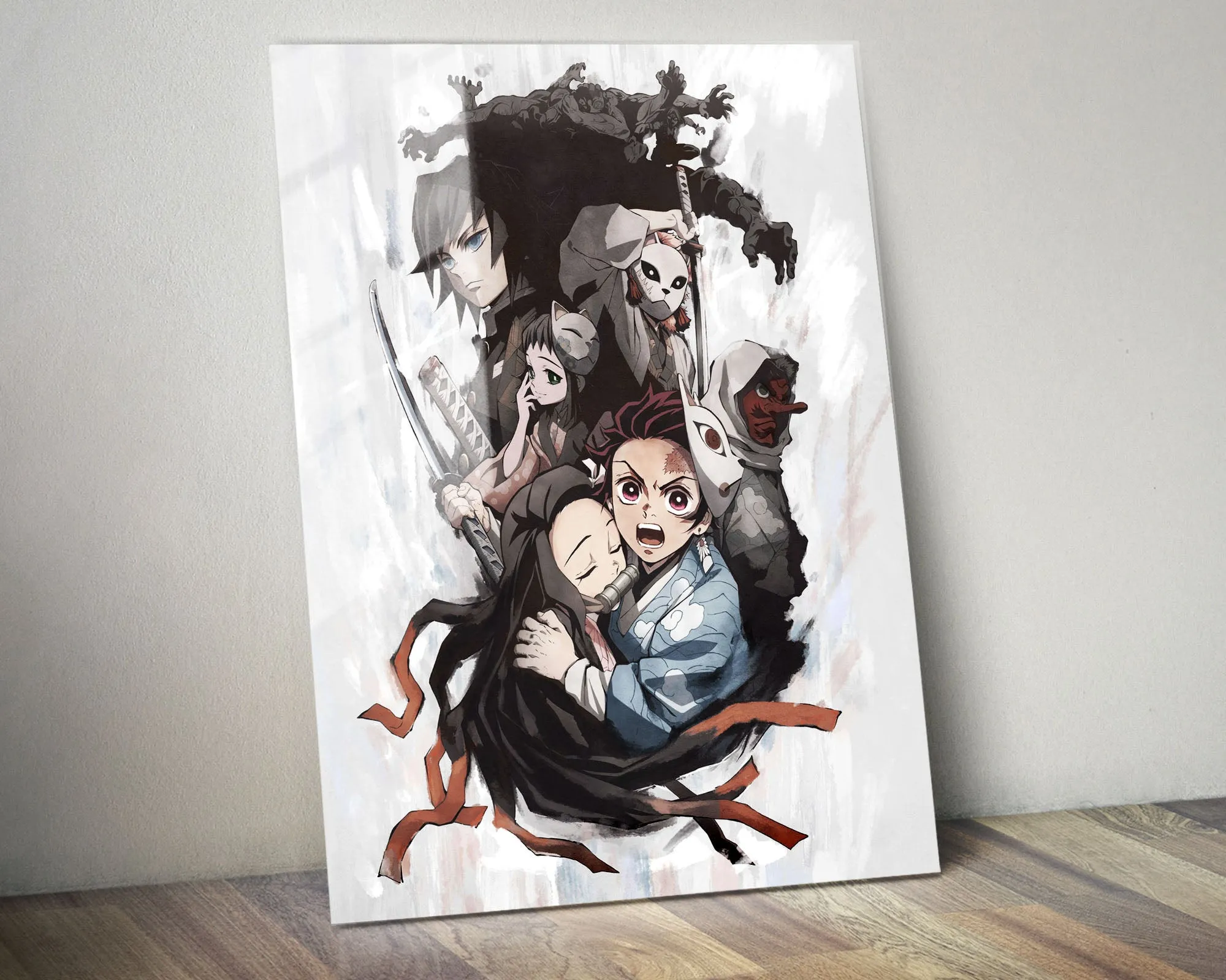 Demon Slayer Cover Metal Poster