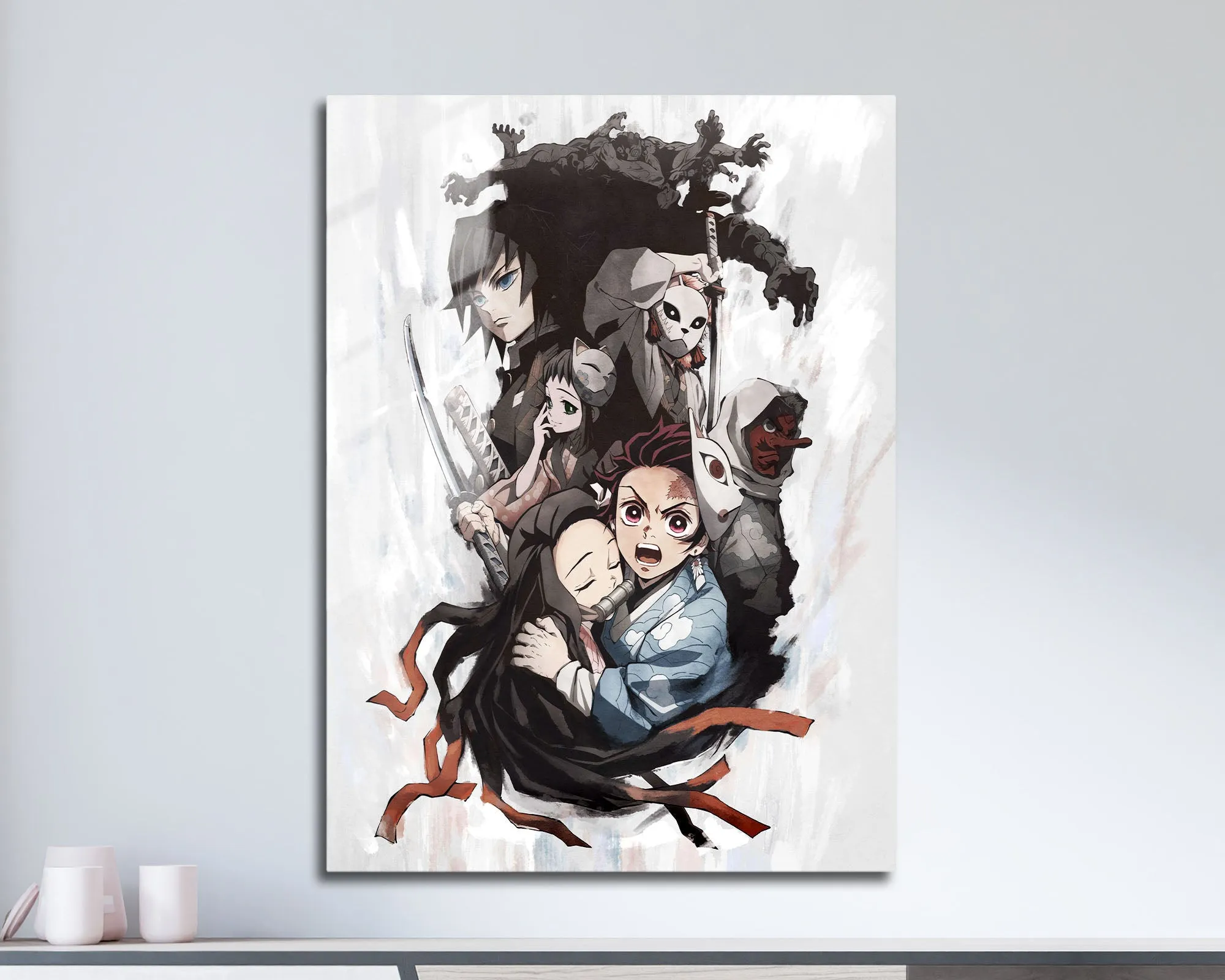 Demon Slayer Cover Metal Poster