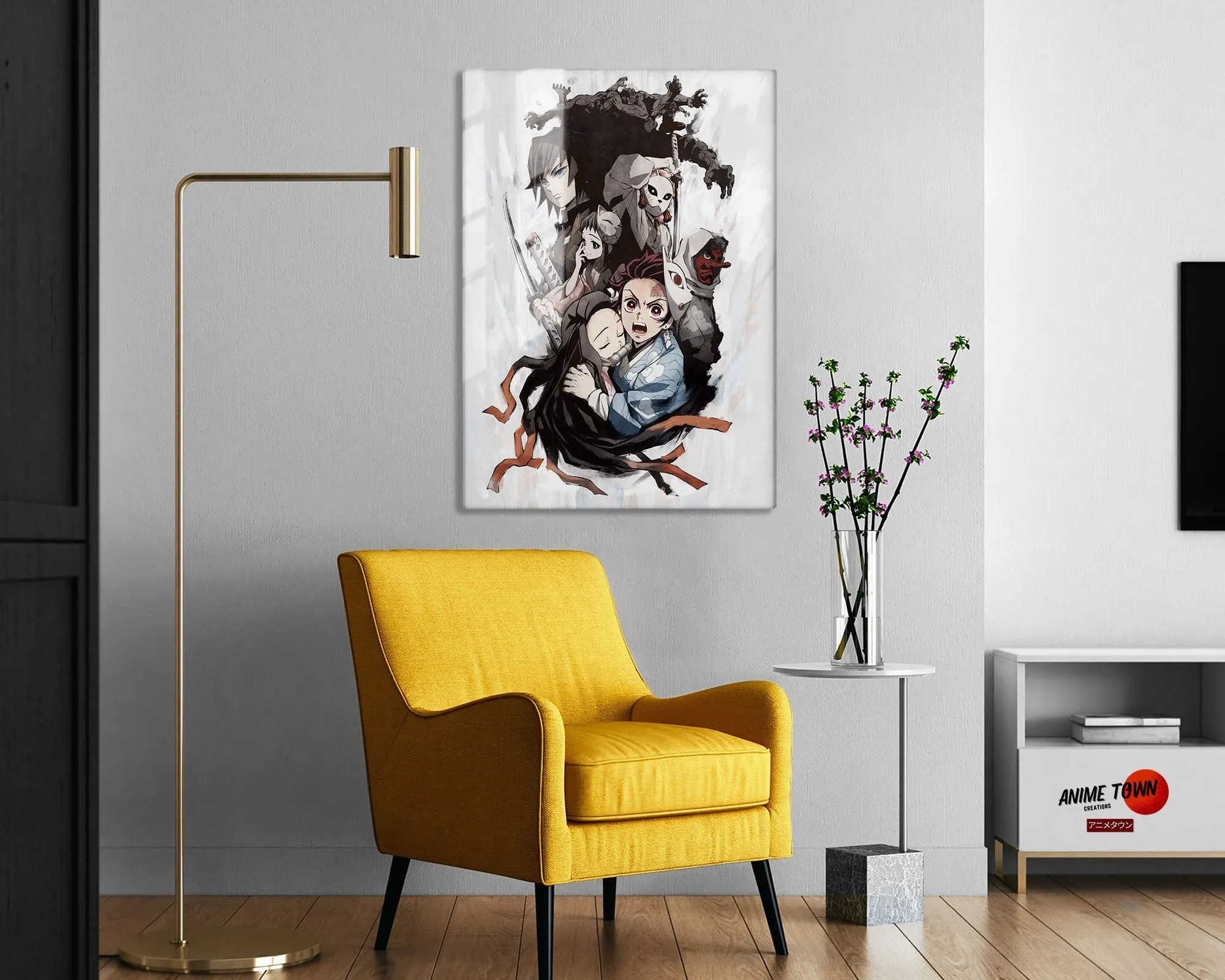 Demon Slayer Cover Metal Poster