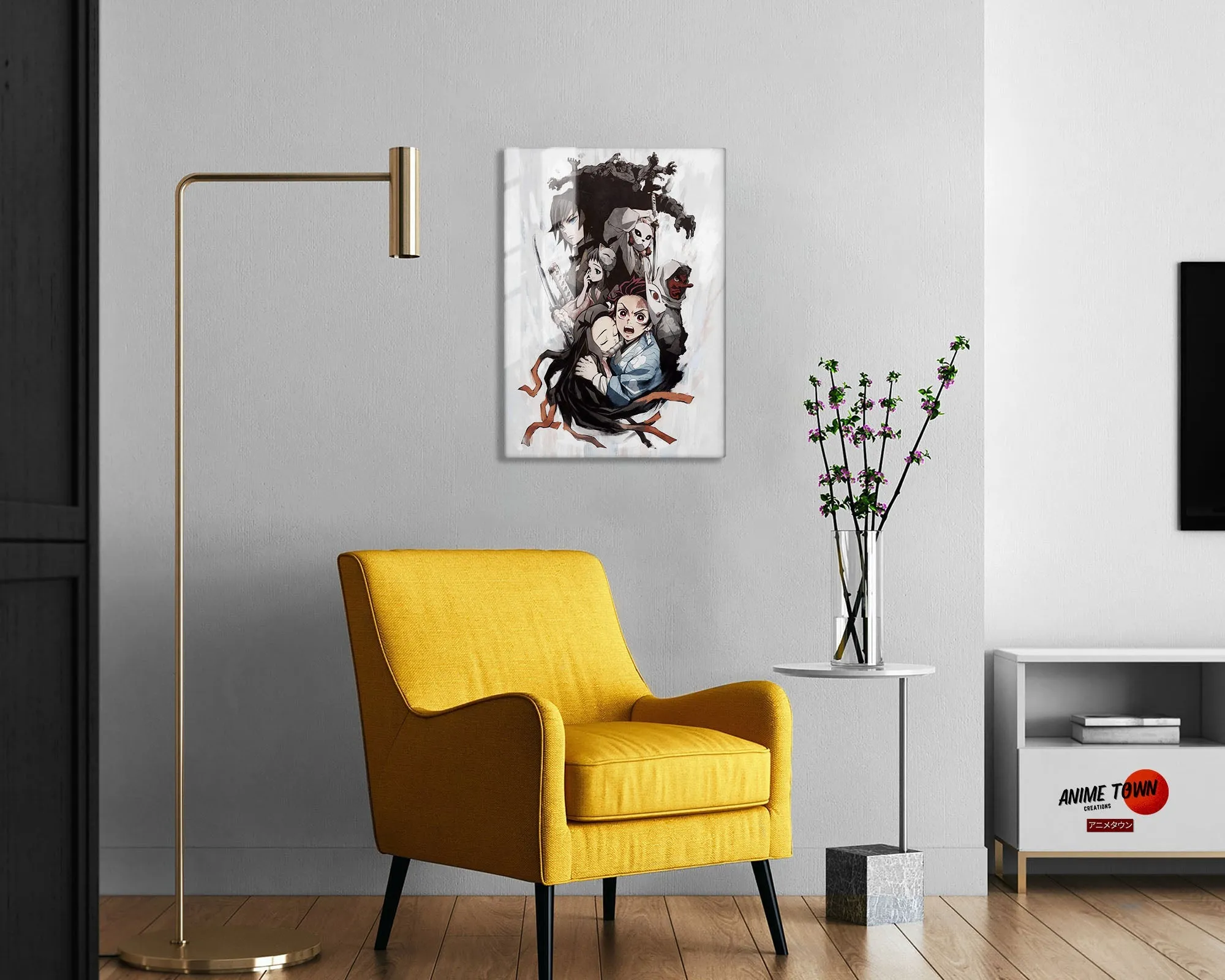 Demon Slayer Cover Metal Poster
