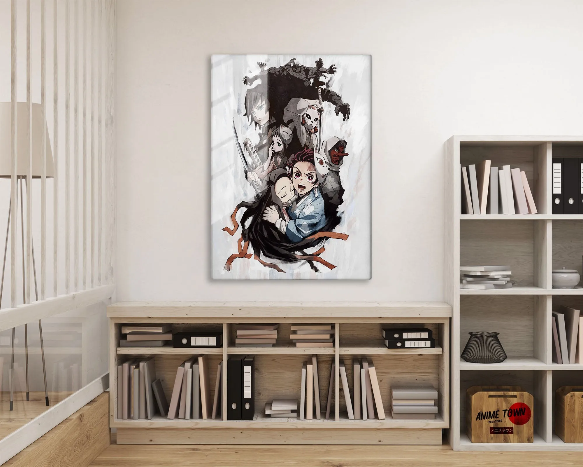 Demon Slayer Cover Metal Poster