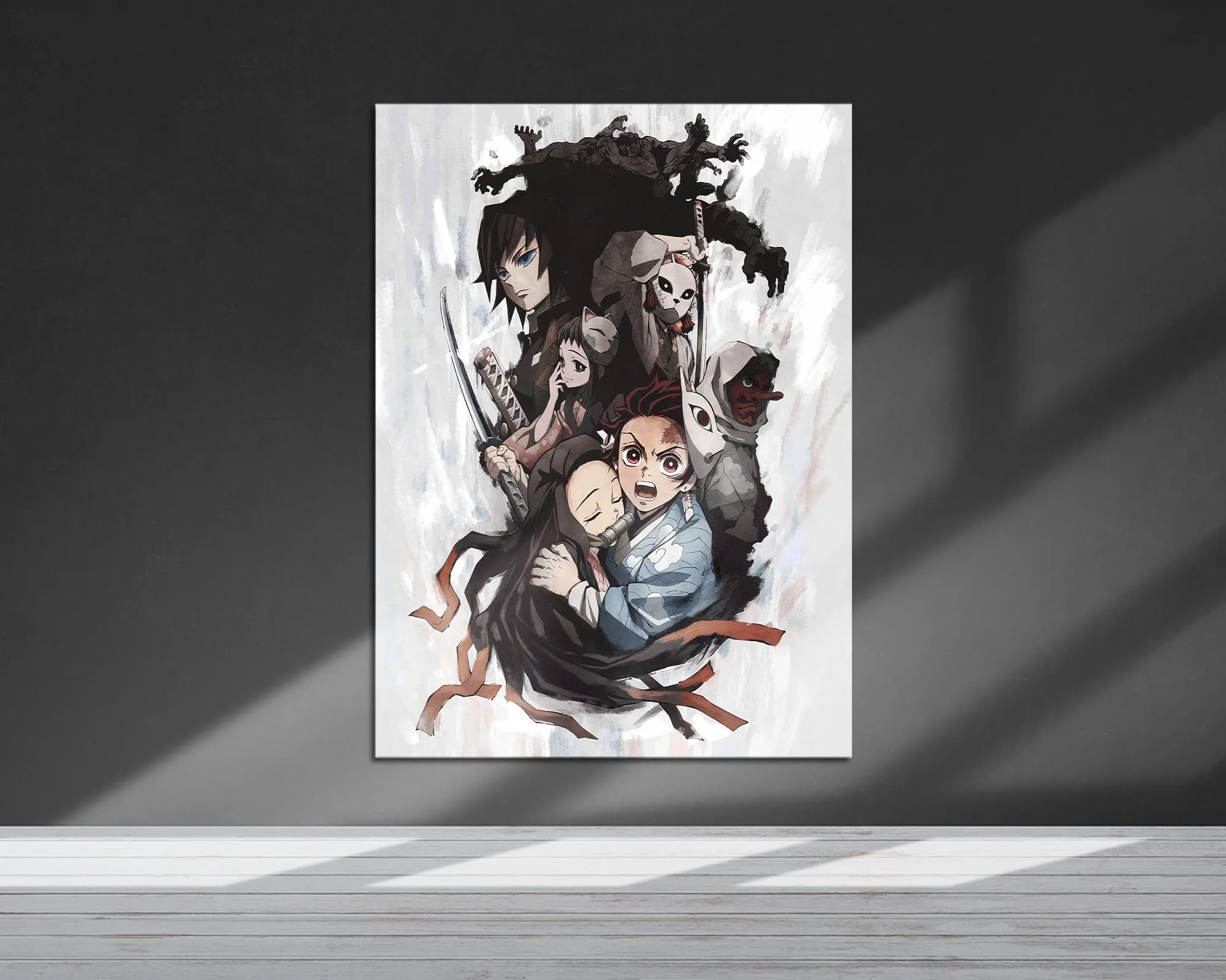 Demon Slayer Cover Metal Poster