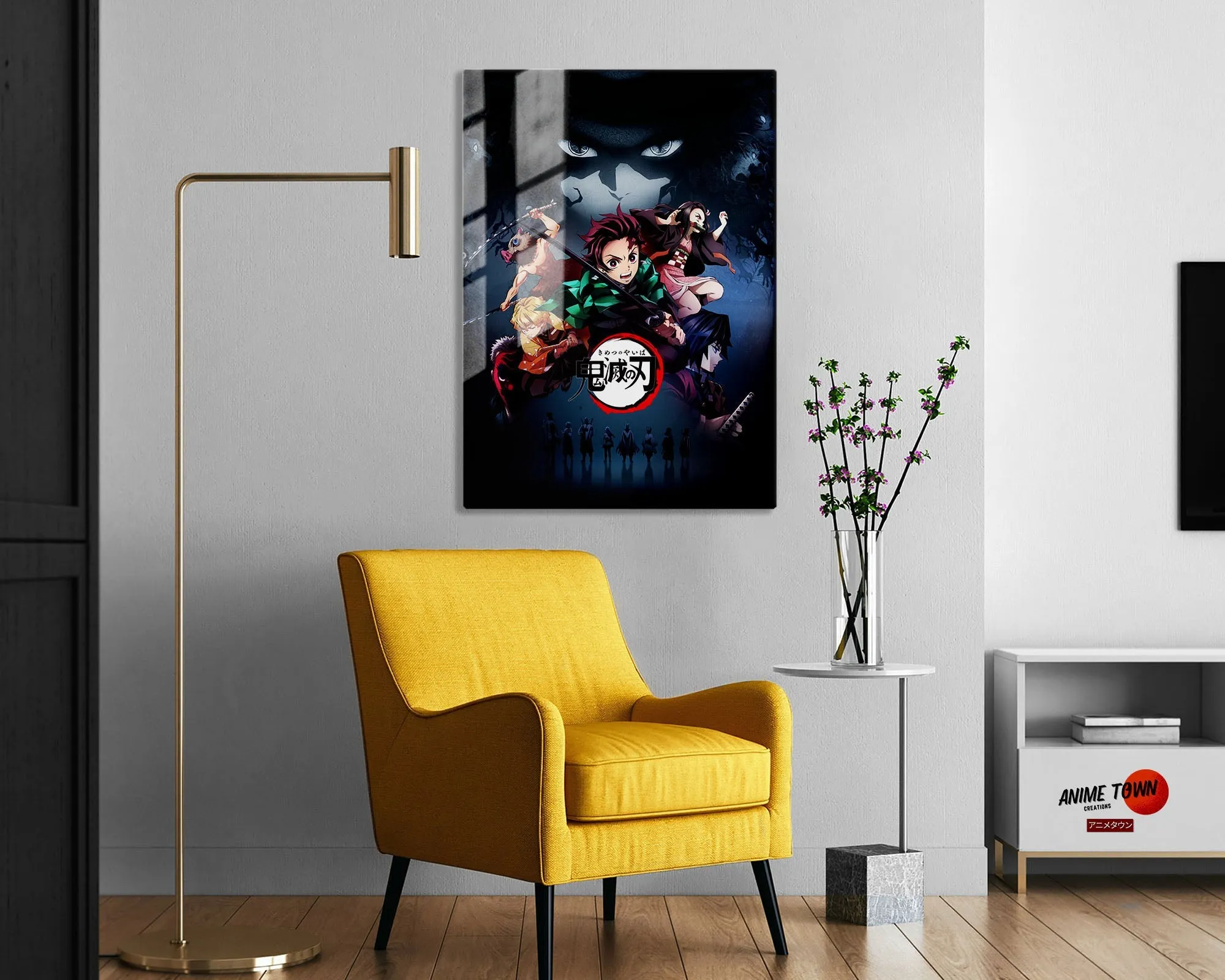 Demon Slayer Mugen Train Metal Poster