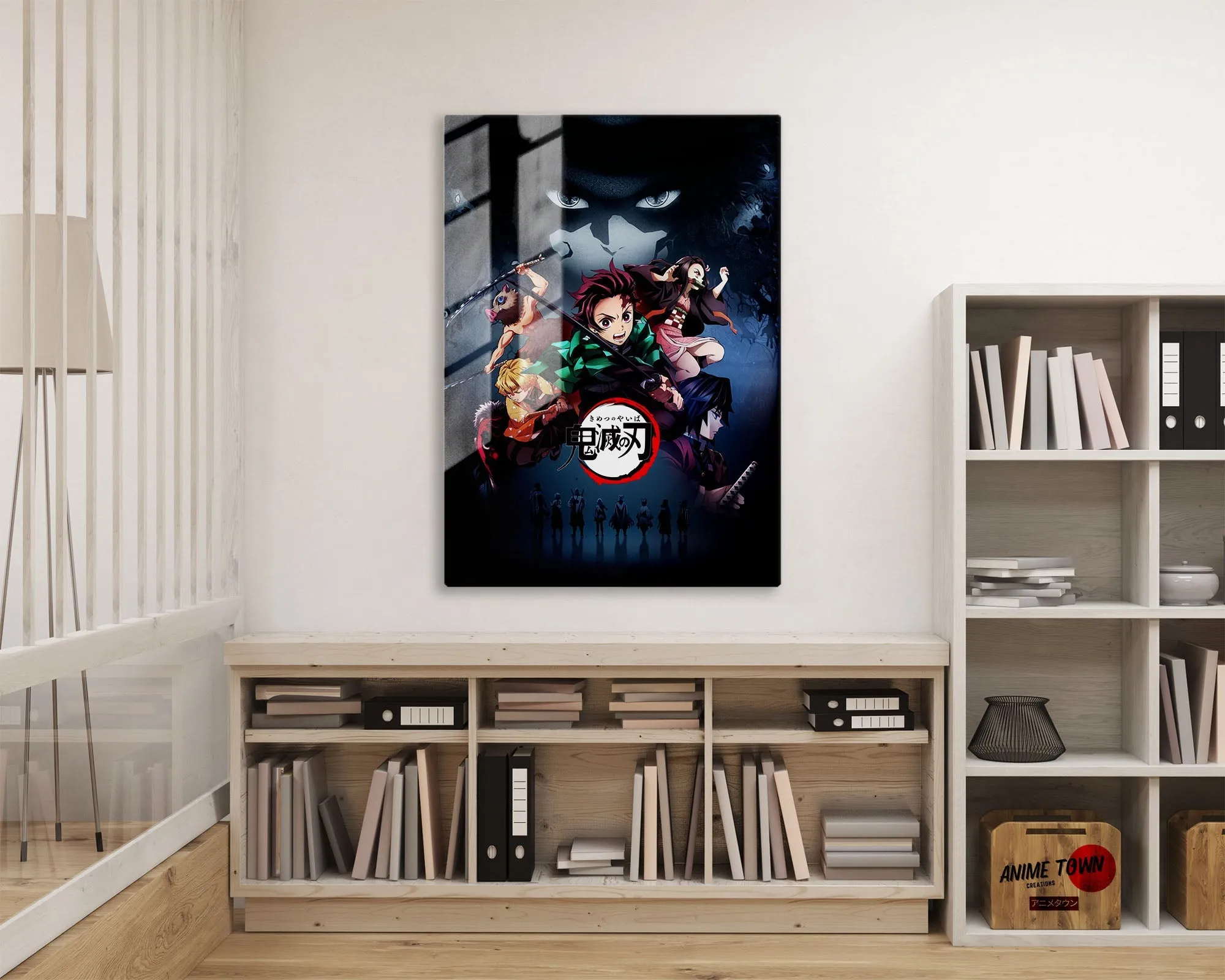 Demon Slayer Mugen Train Metal Poster