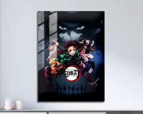 Demon Slayer Mugen Train Metal Poster