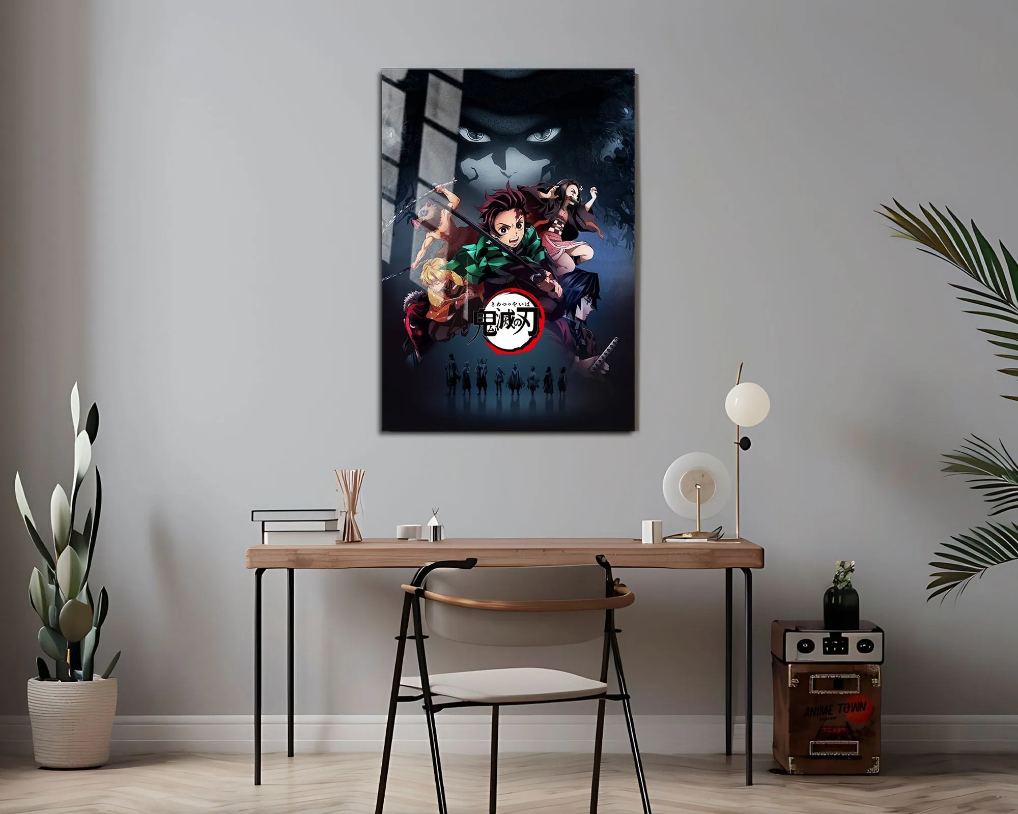 Demon Slayer Mugen Train Metal Poster
