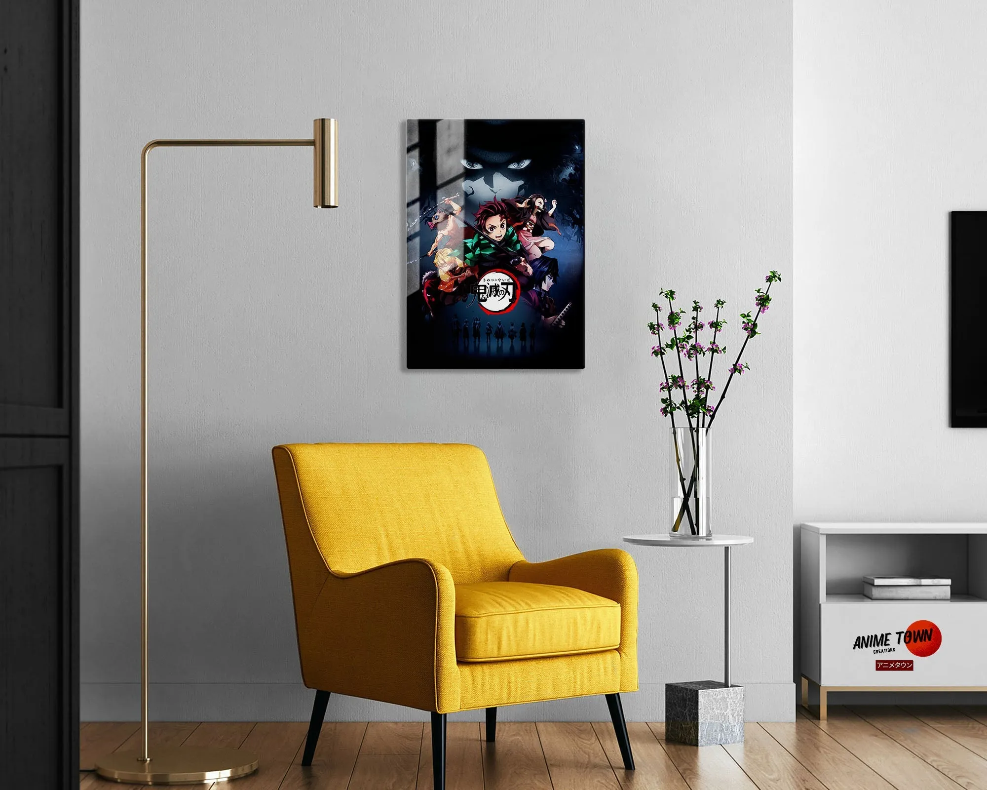 Demon Slayer Mugen Train Metal Poster