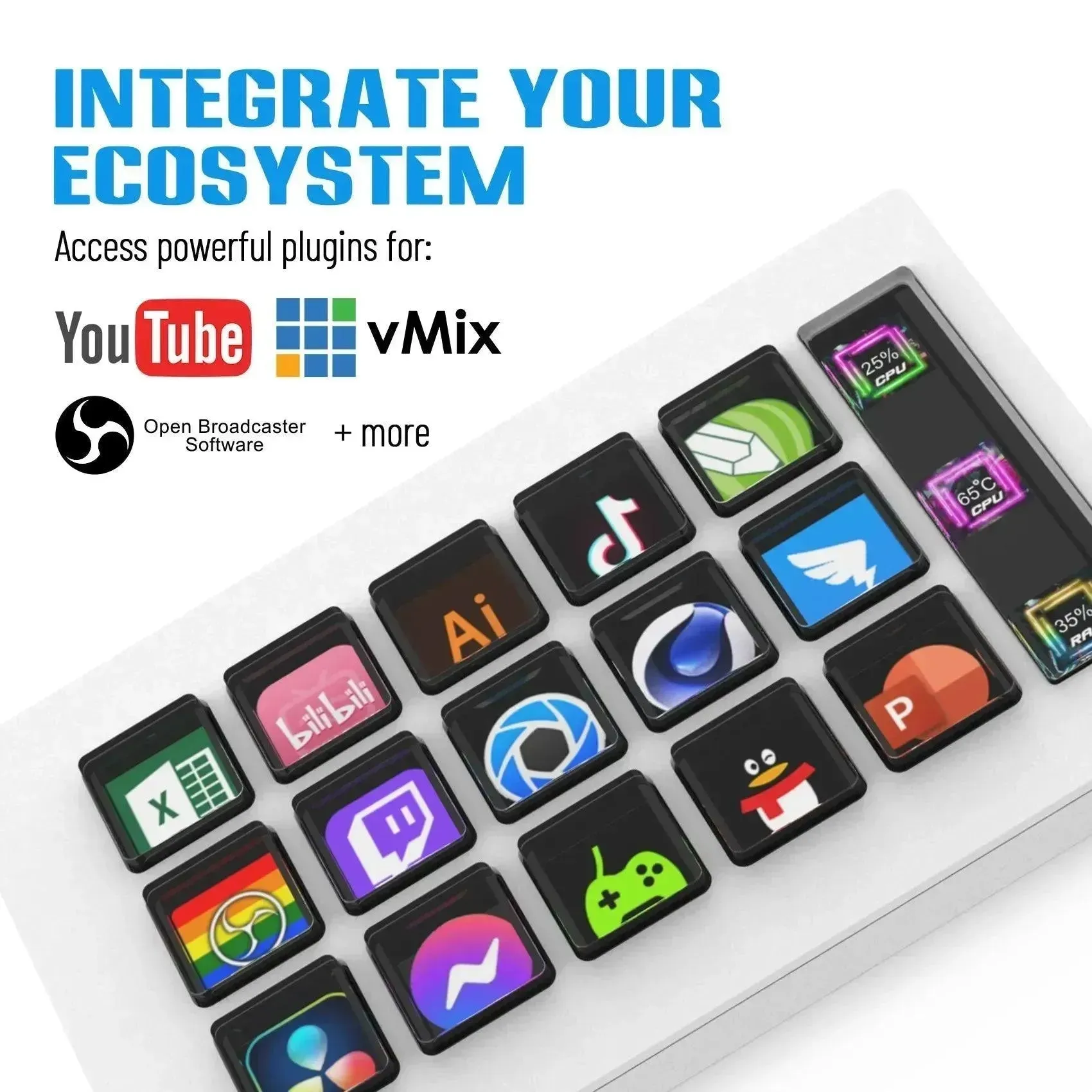 DigiCat Stream Deck Mini Control Center