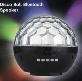 Disco Ball Bluetooth Speaker