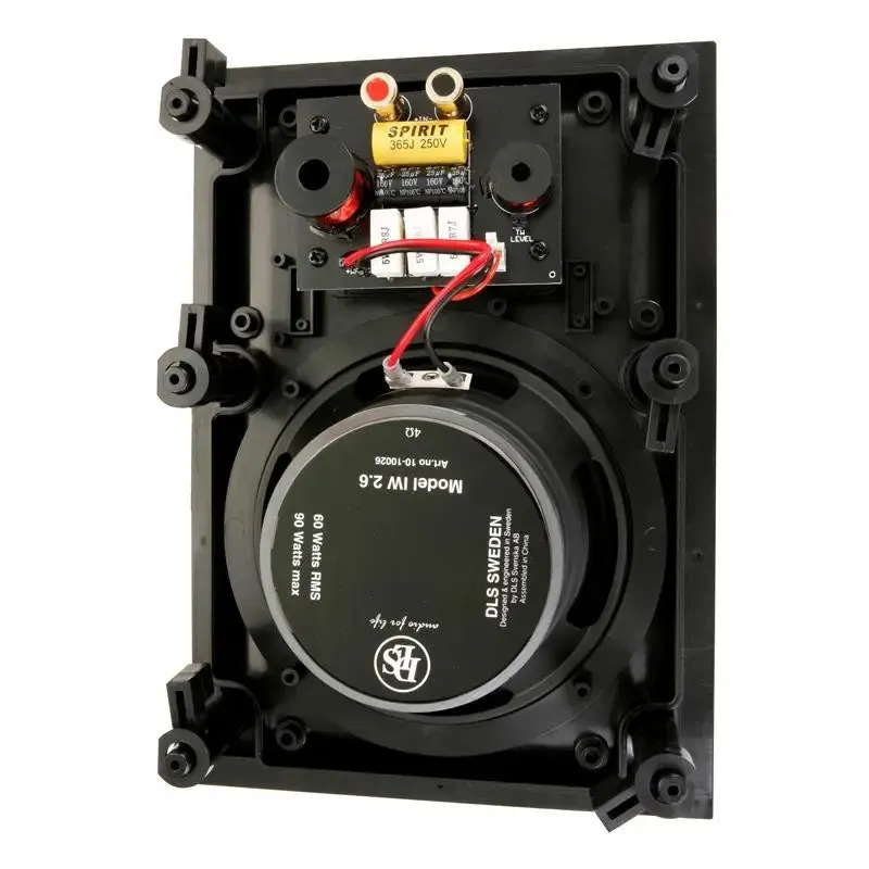 DLS IW 2.6 2-Way 4 Ohm 6.5" 90 Watts In Wall Hi-Fi Home Speaker (pair)
