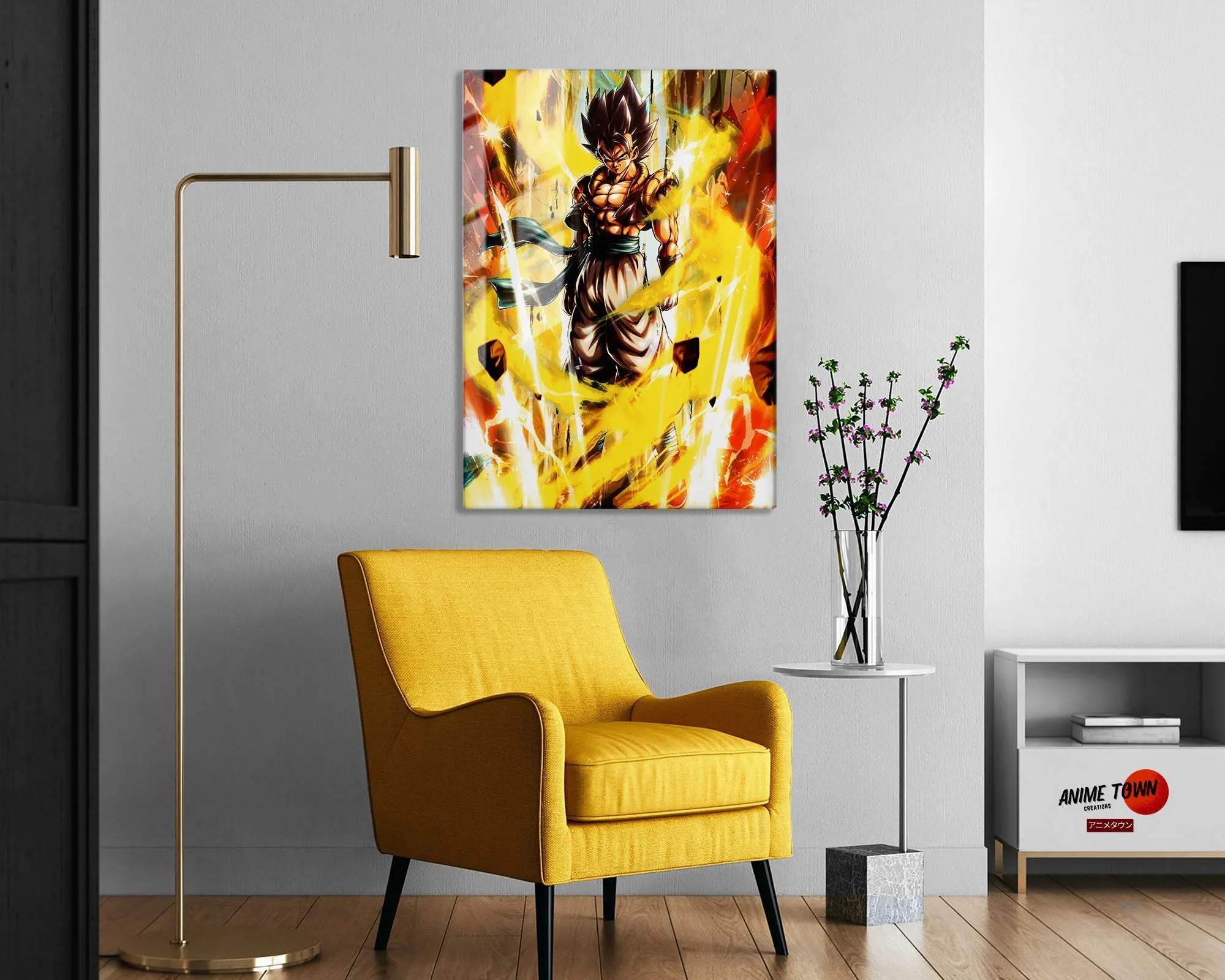 Dragon Ball Gogeta Metal Poster