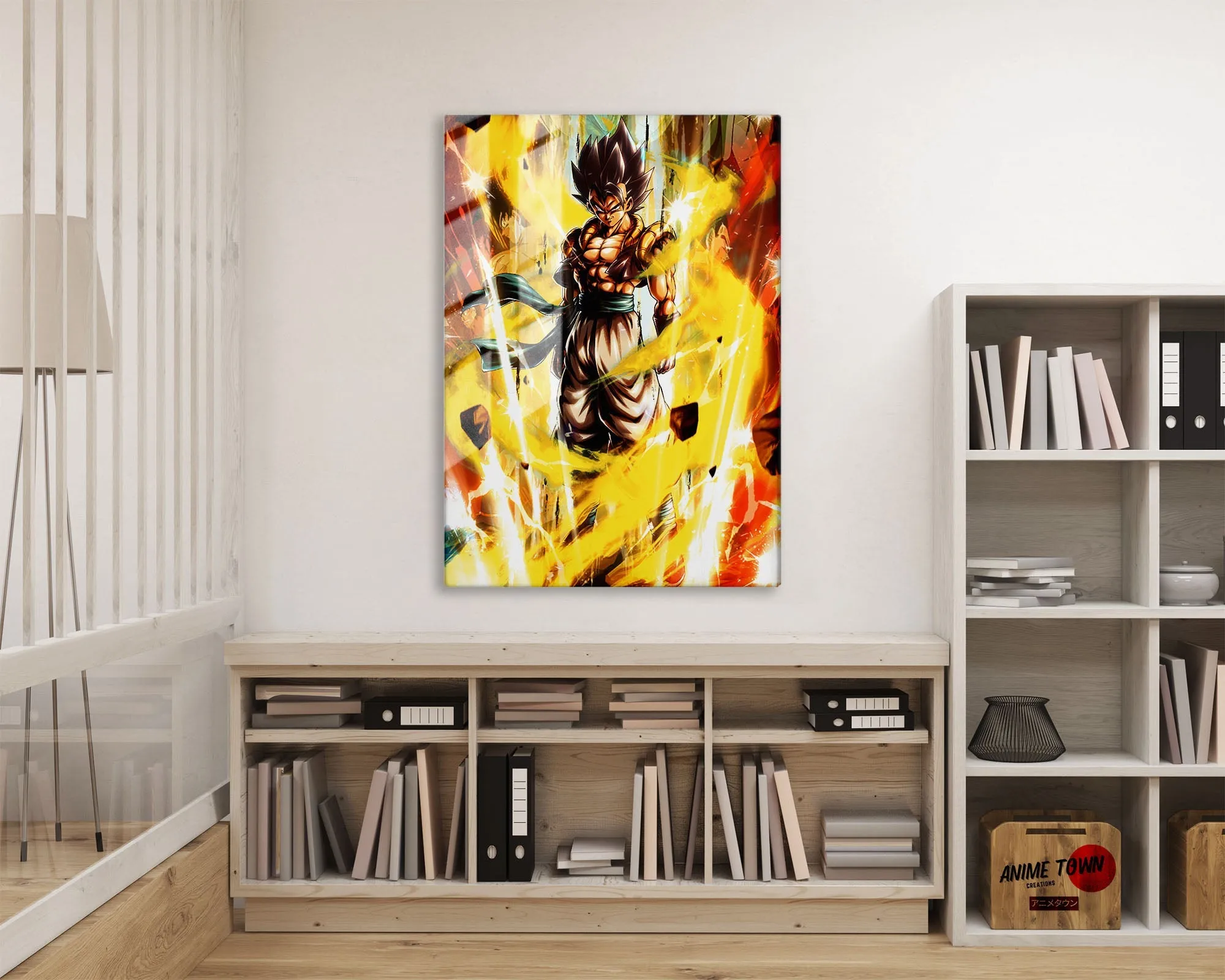 Dragon Ball Gogeta Metal Poster