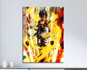 Dragon Ball Gogeta Metal Poster