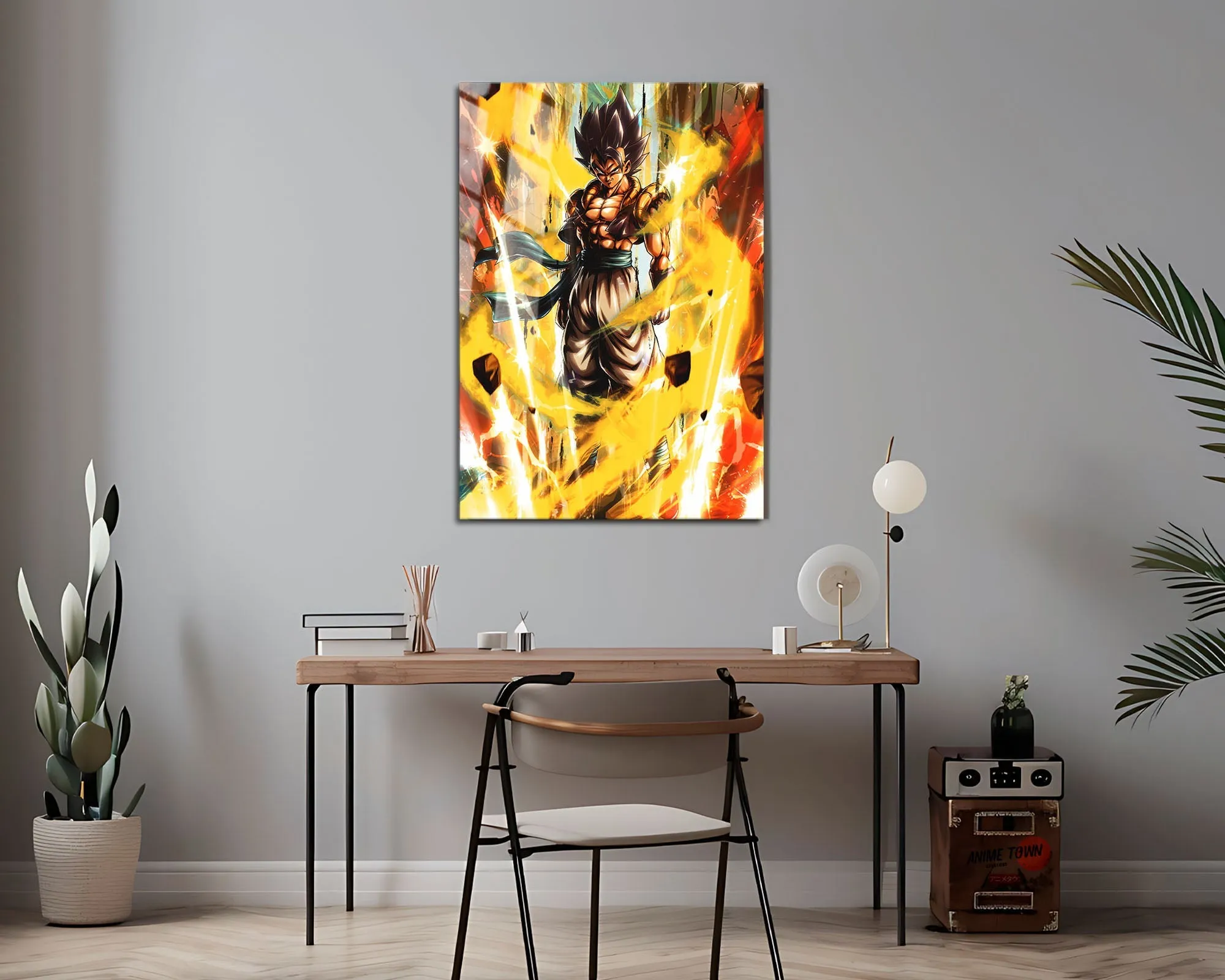Dragon Ball Gogeta Metal Poster