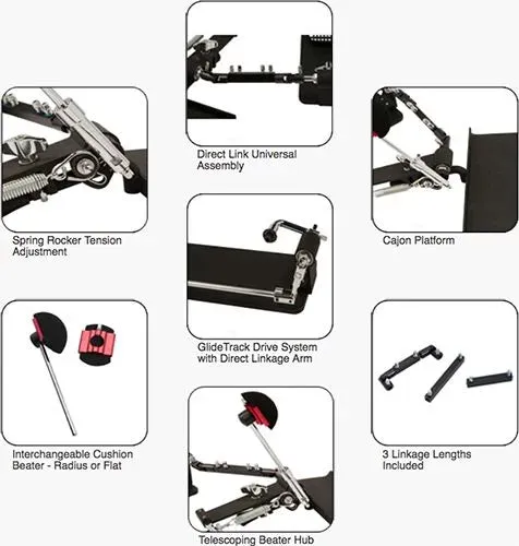 DW DWCP5000CJDL 5000 Series Direct Link Cajon Pedal
