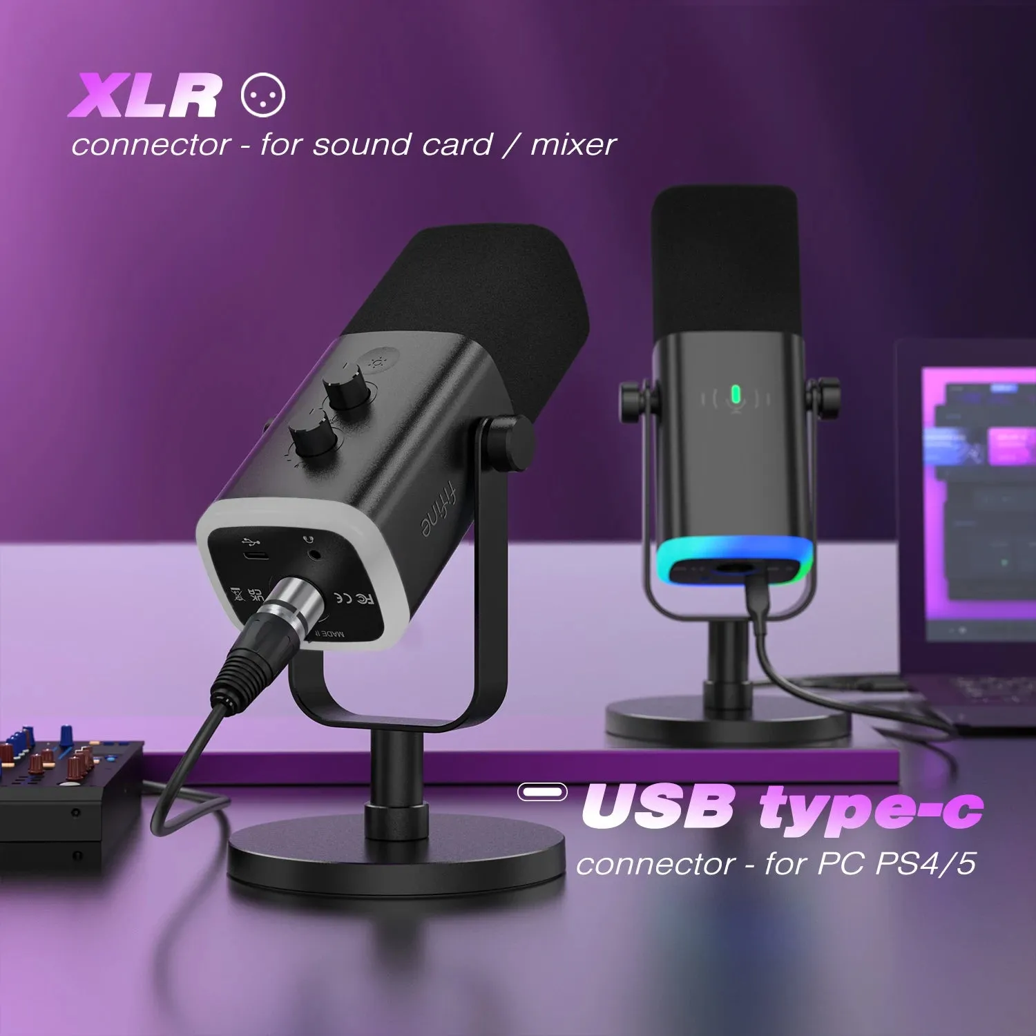 Dynamic Computer Gamer-Podcast Microphone