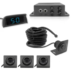 EagleEye Commercial Sensor System - Waterproof Heavy Duty Backup Sensor for Trucks, Equipment and More