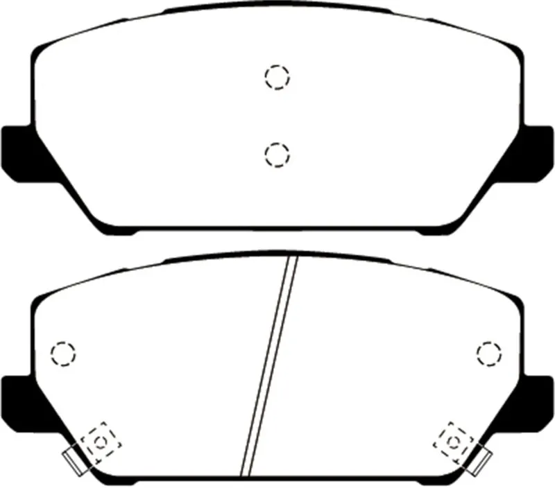 EBC 2019  Hyundai Veloster (2nd Gen) N 2.0T Bluestuff Front Brake Pads