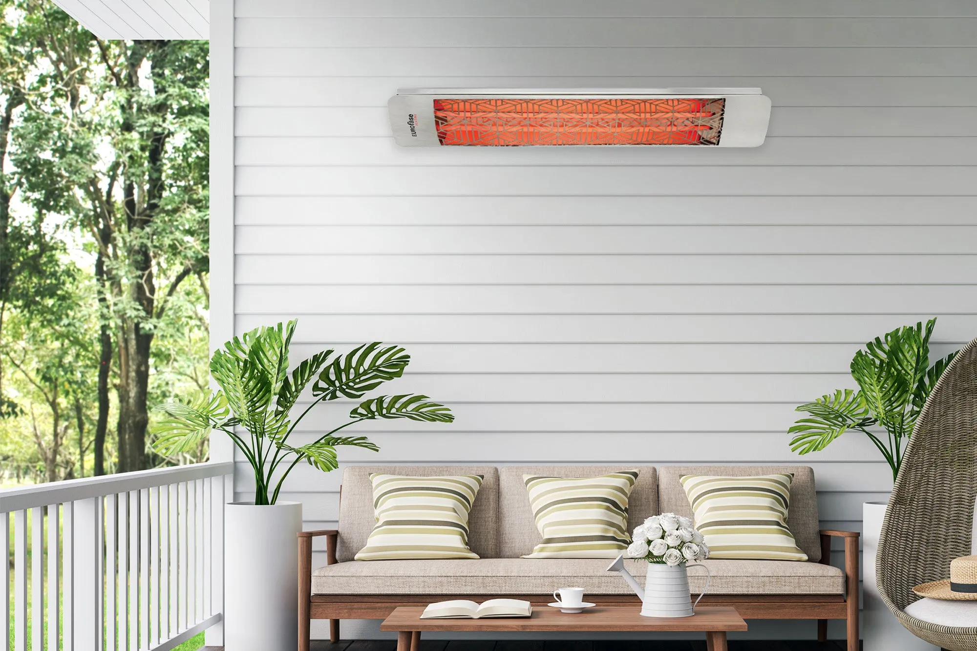 Eurofase 1500 Watt 39 Inch Single Element Electric Patio Heater