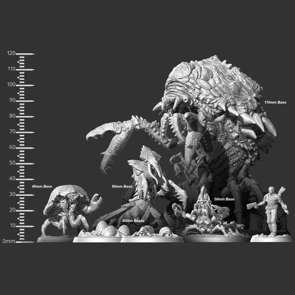 Fallout: Wasteland Warfare: Creatures: Mirelurk Hatchlings   Eggs