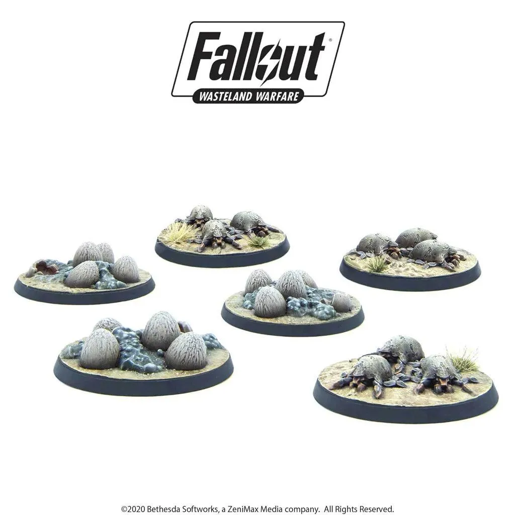 Fallout: Wasteland Warfare: Creatures: Mirelurk Hatchlings   Eggs