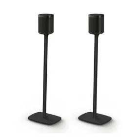 Flexson Floor Stands for Sonos One - Black - Pair