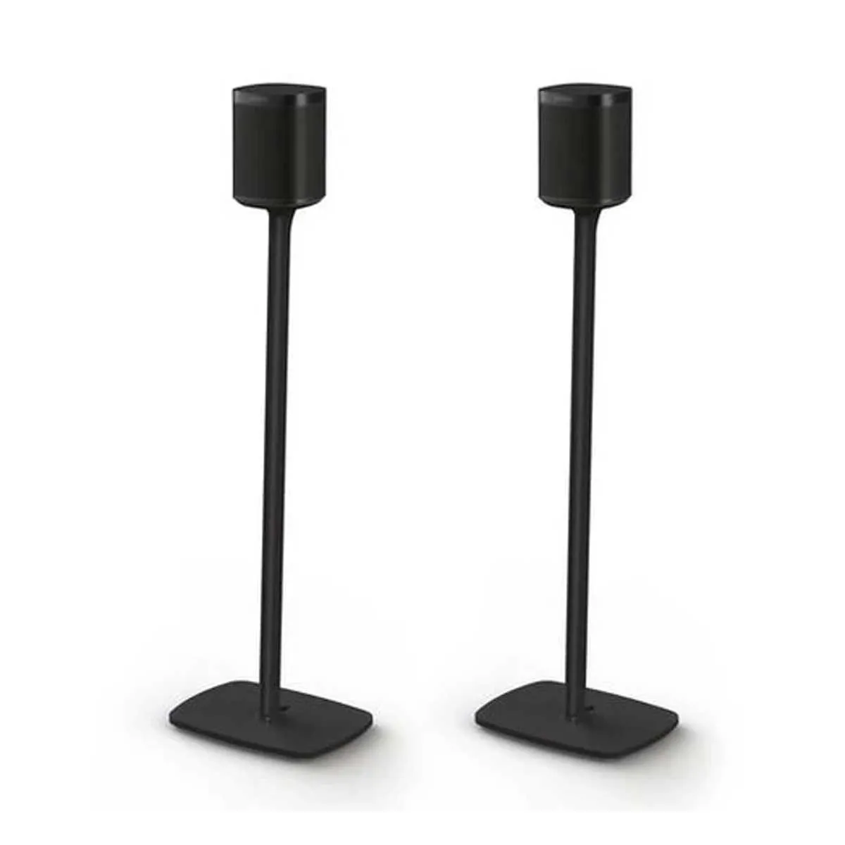 Flexson Floor Stands for Sonos One - Black - Pair