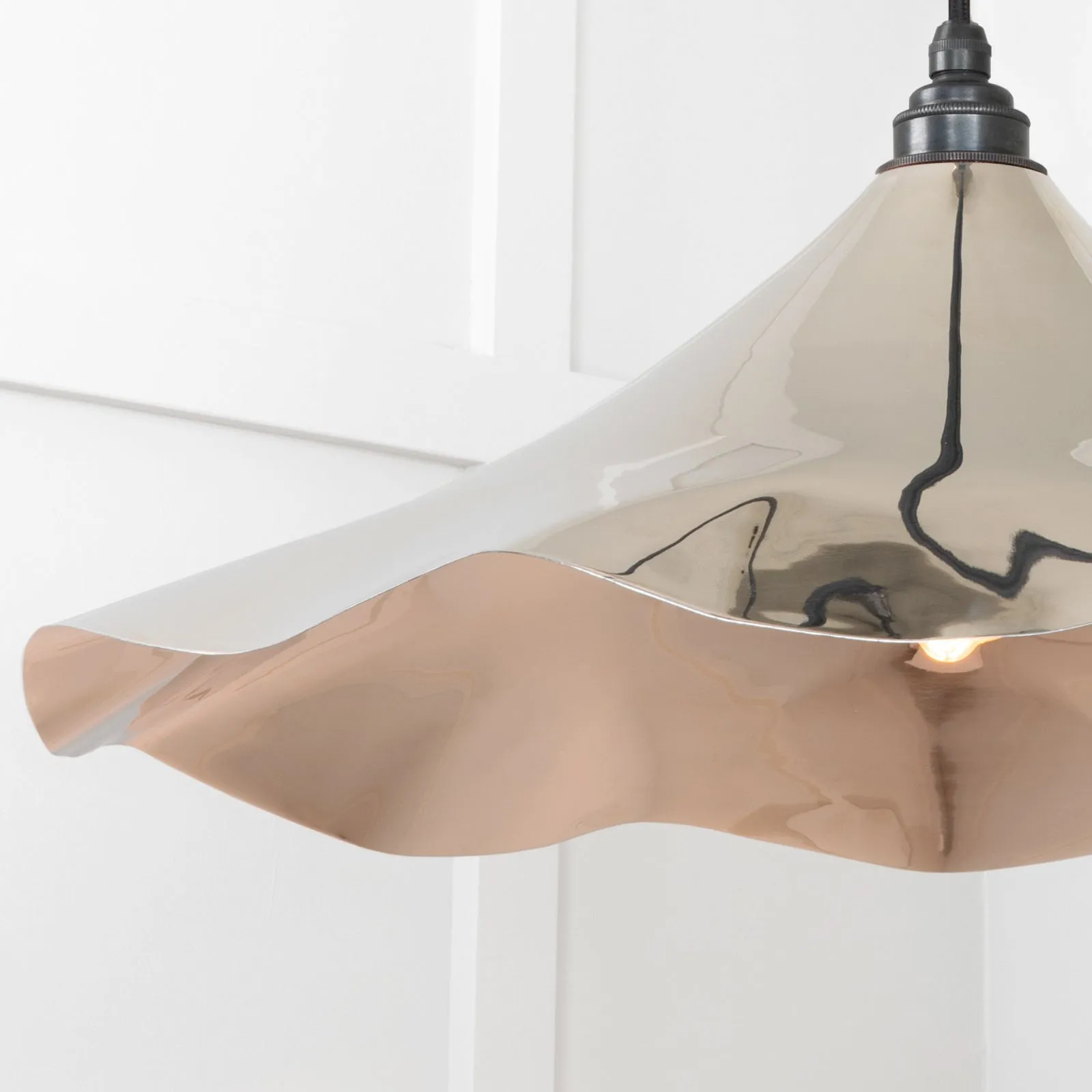 Flora Ceiling Light in Nickel
