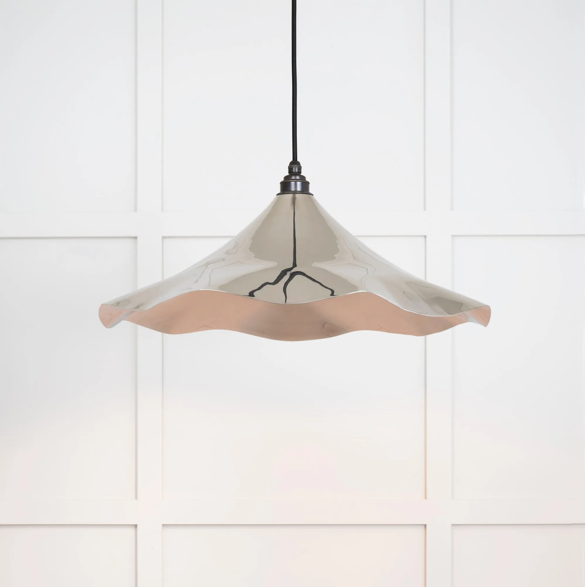 Flora Ceiling Light in Nickel