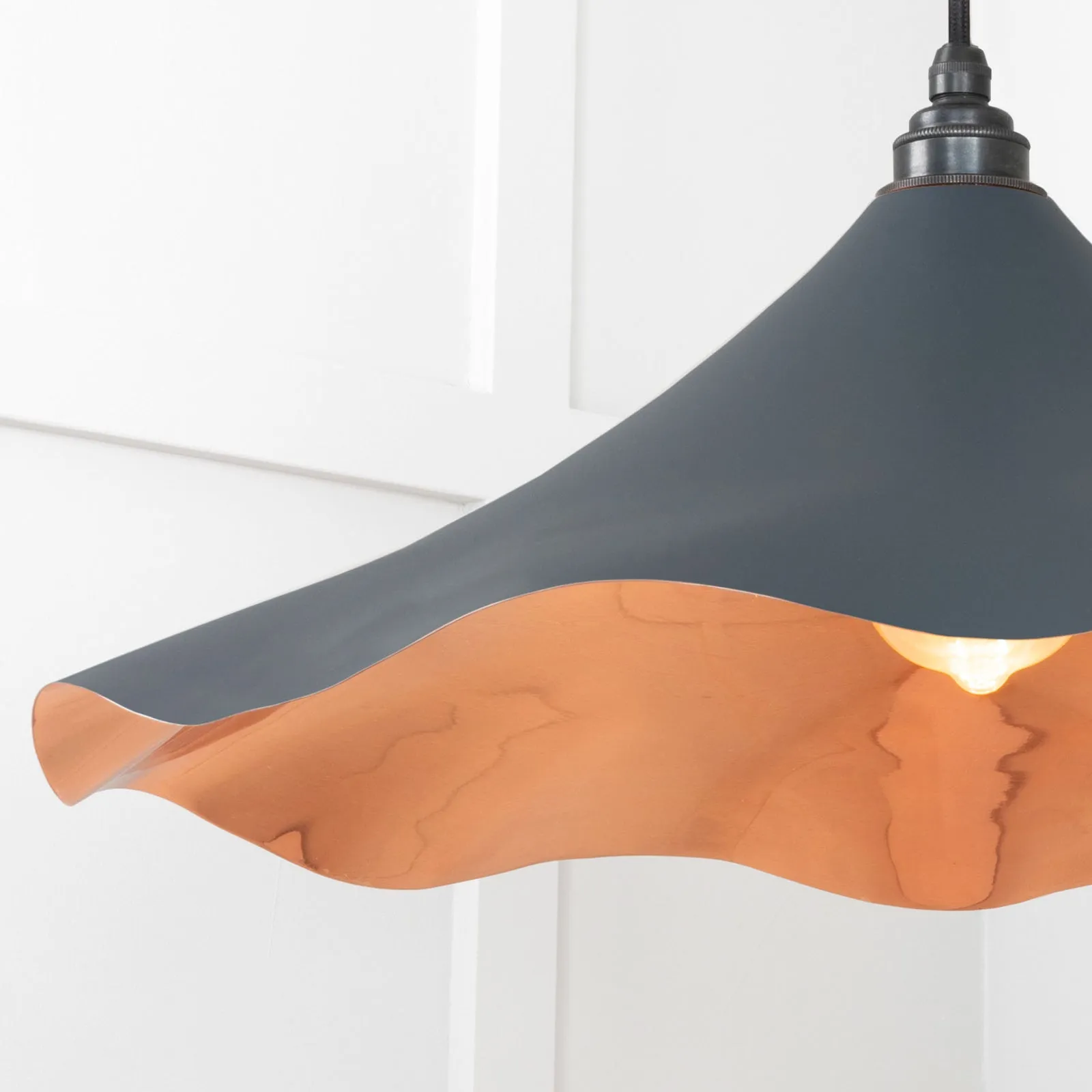 Flora Ceiling Light in Soot
