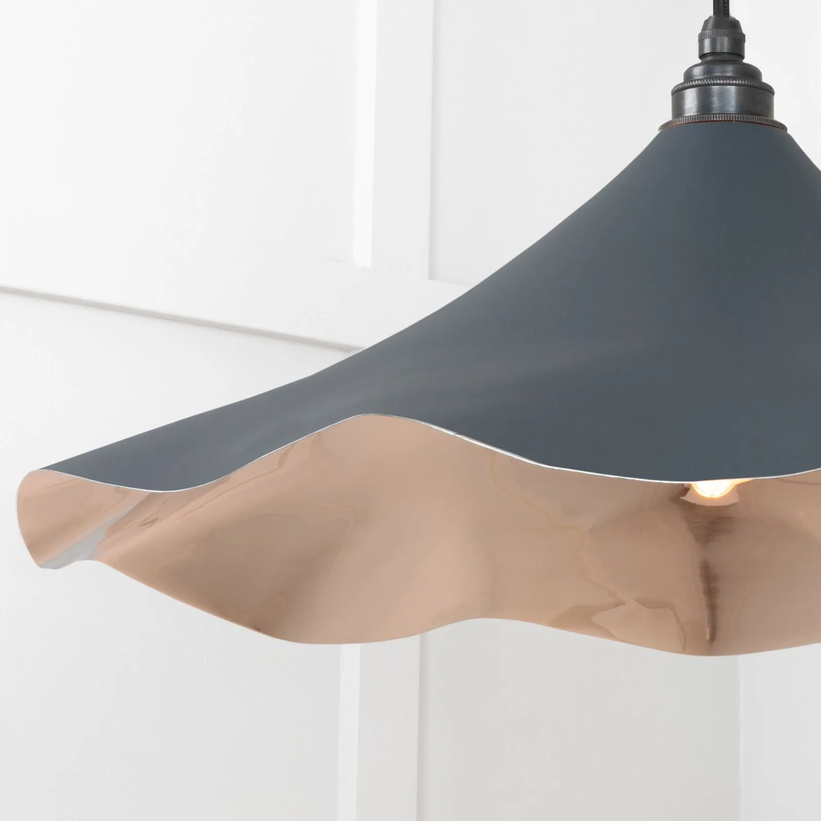 Flora Ceiling Light in Soot
