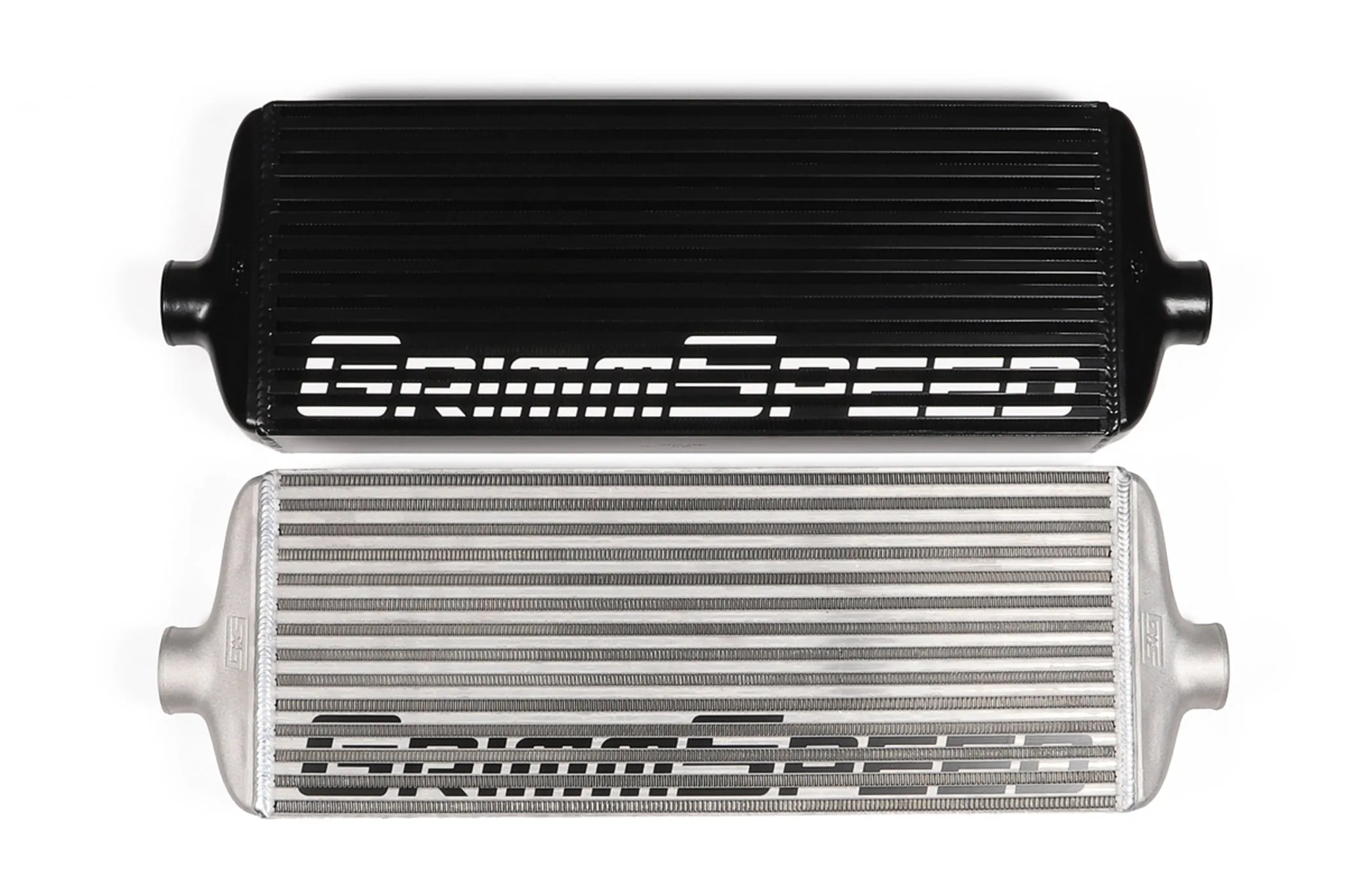 Front Mount Intercooler Kit BLACK Coated [Inc. Black Piping] - Subaru 15-21 STI